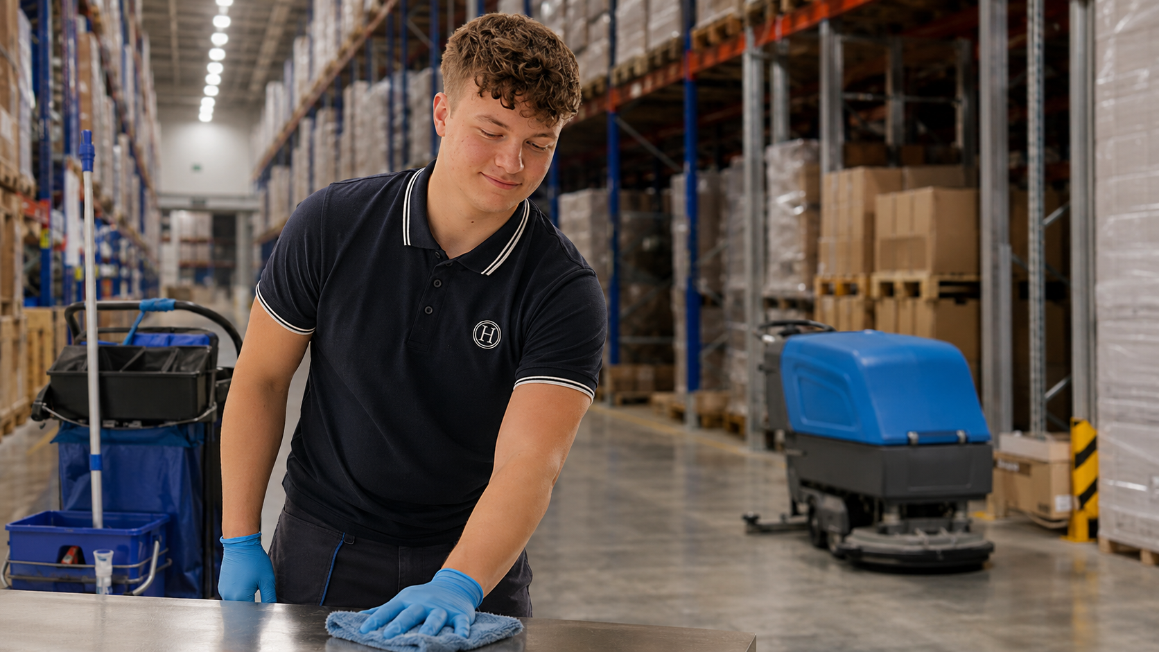 Rengøring af lager- & logistiskhaller