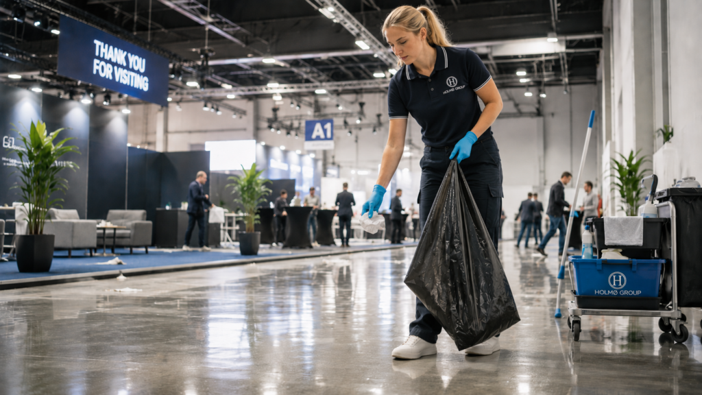 Rengøring ved Events & Messer